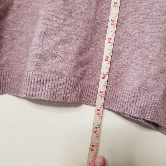 Vila Milano lightweight sweater wool blend 3/4 sle - Picture 5 of 7